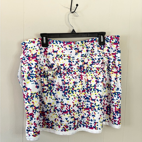 Ben Hogan Women's Geo Print Culotte Skirt skort performance XXL New - Picture 4 of 6